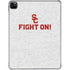 University of Southern California USC Fight On Grey iPad Pro 11in (2024) Clear Case
